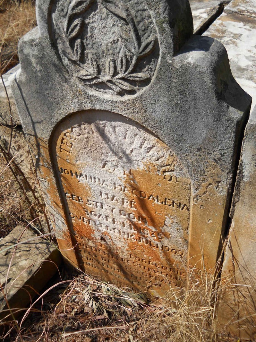 MARÉ Gabriel Stefanis 1828-1893 & Johanna Magdalena STRYDOM 1835-1909
