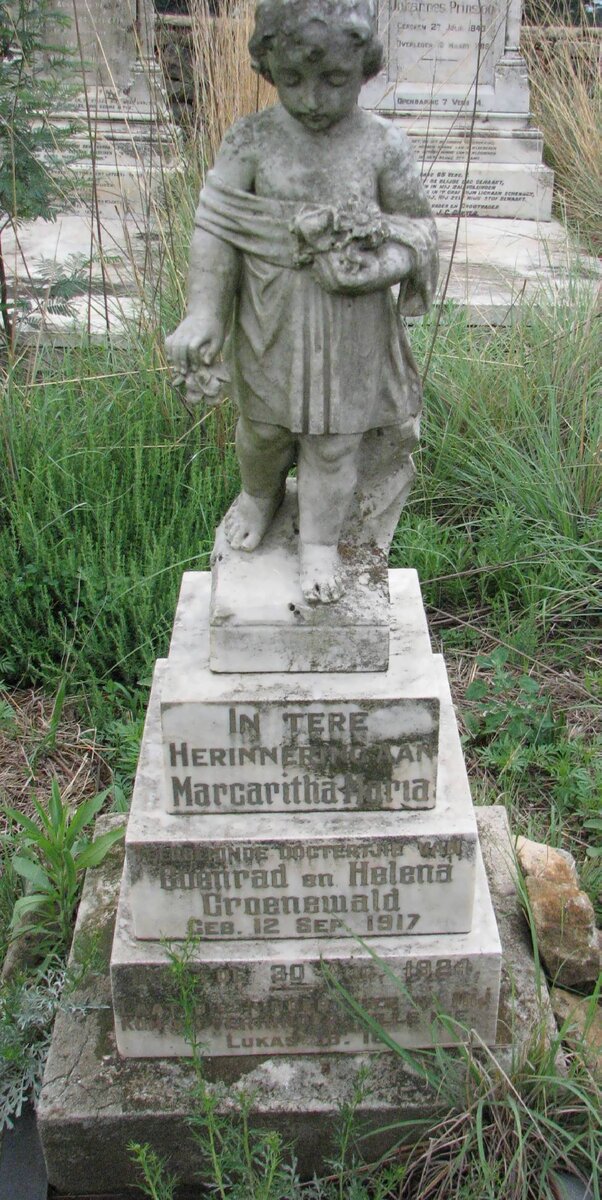 GROENEWALD Margaritha Maria 1917-1924