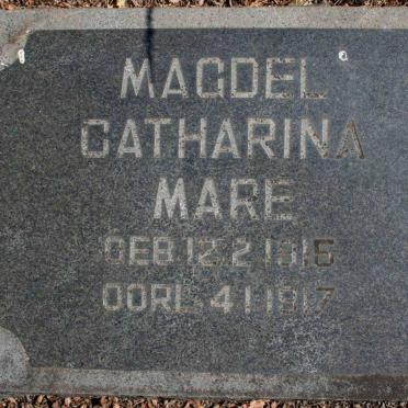 MARE Magdel Catharina 1915-1917