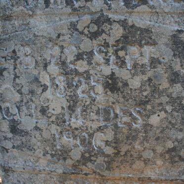 NIEKERK Izak A., van 1825-1906