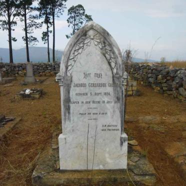 COETZEE Dirk Jacobus Gerhardus 1824-1893