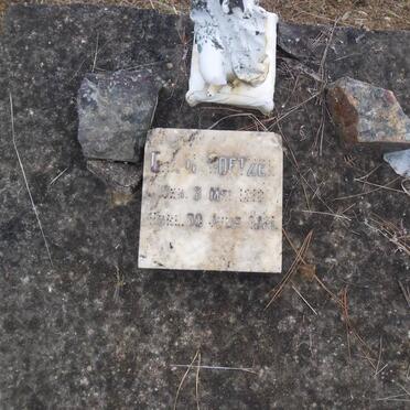 COETZEE G. ? 1913-1921