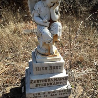 STEENKAMP Gertruda Maria 1898-1899