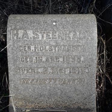 STEENKAMP H.A. nee HOLSTHAUSEN 1833-1916