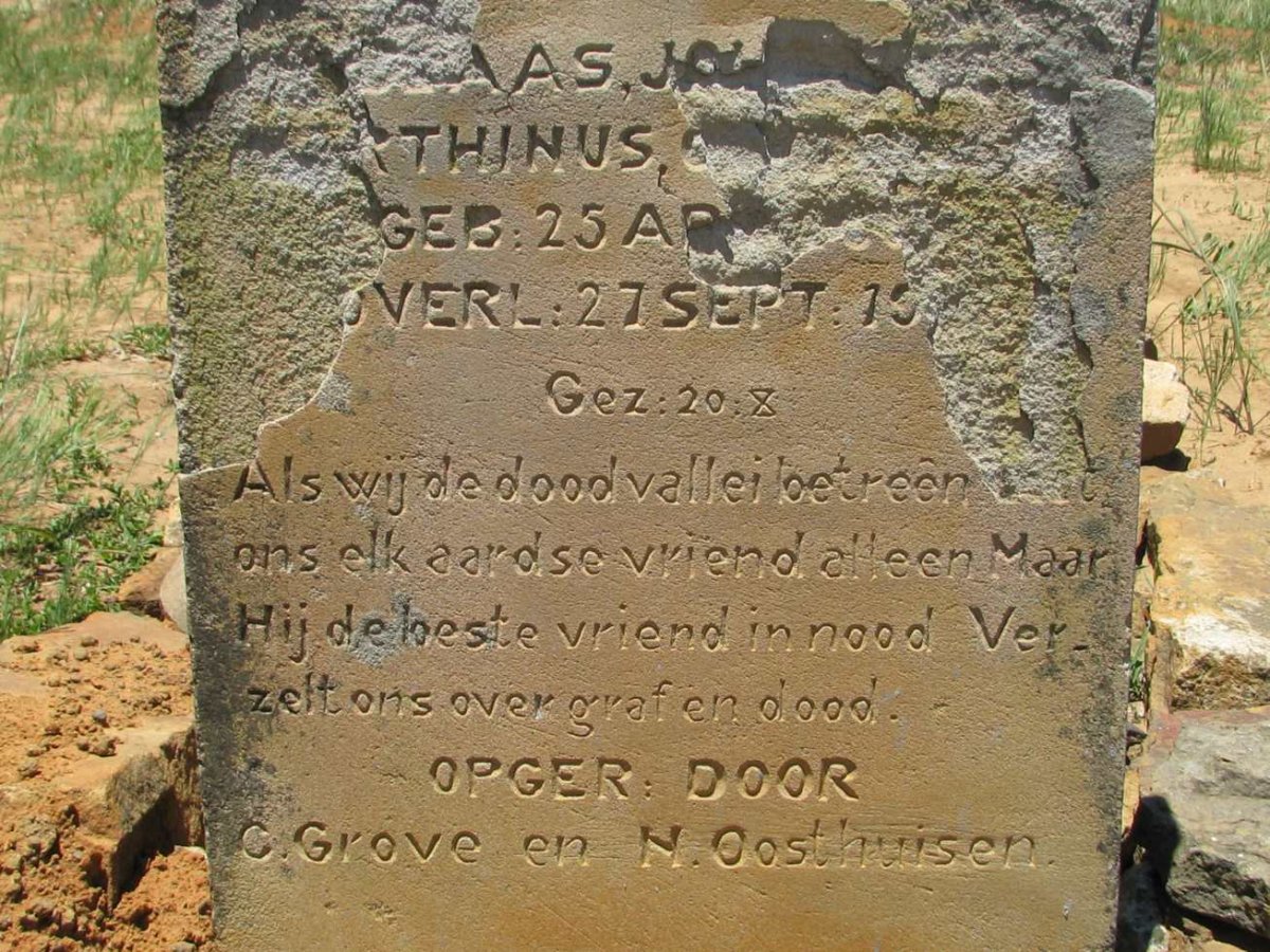 GROVE Nikolaas Johannes Martinus