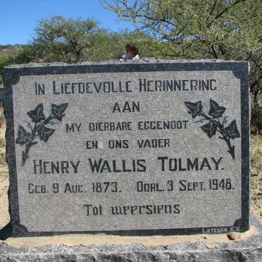 TOLMAY Henry Wallis 1873-1948