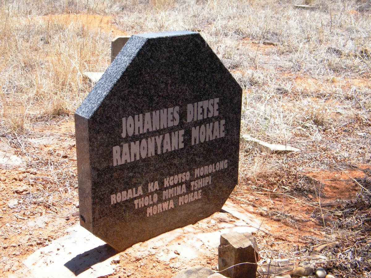 MOKAE Johannes Dietse Ramonyane 
