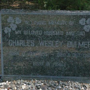 BULMER Charles Wesley 1895-1960