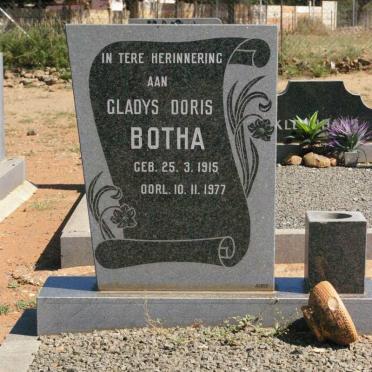 BOTHA Gladys Doris 1915-1977