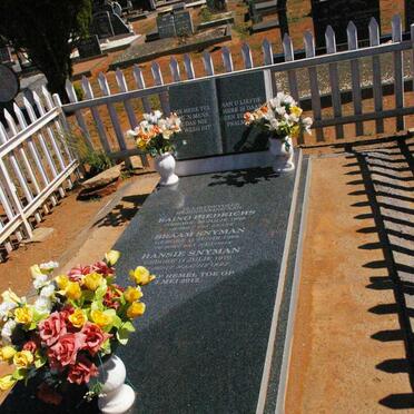 SNYMAN Hansie 1970-2012 :: SNYMAN Braam 1998-2012 :: DIEDRICHS Raino 1998-2012