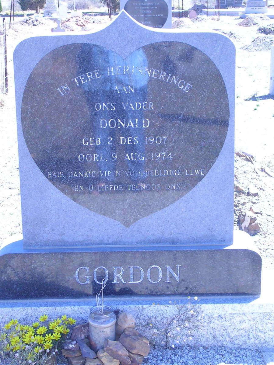 GORDON Donald 1907-1974