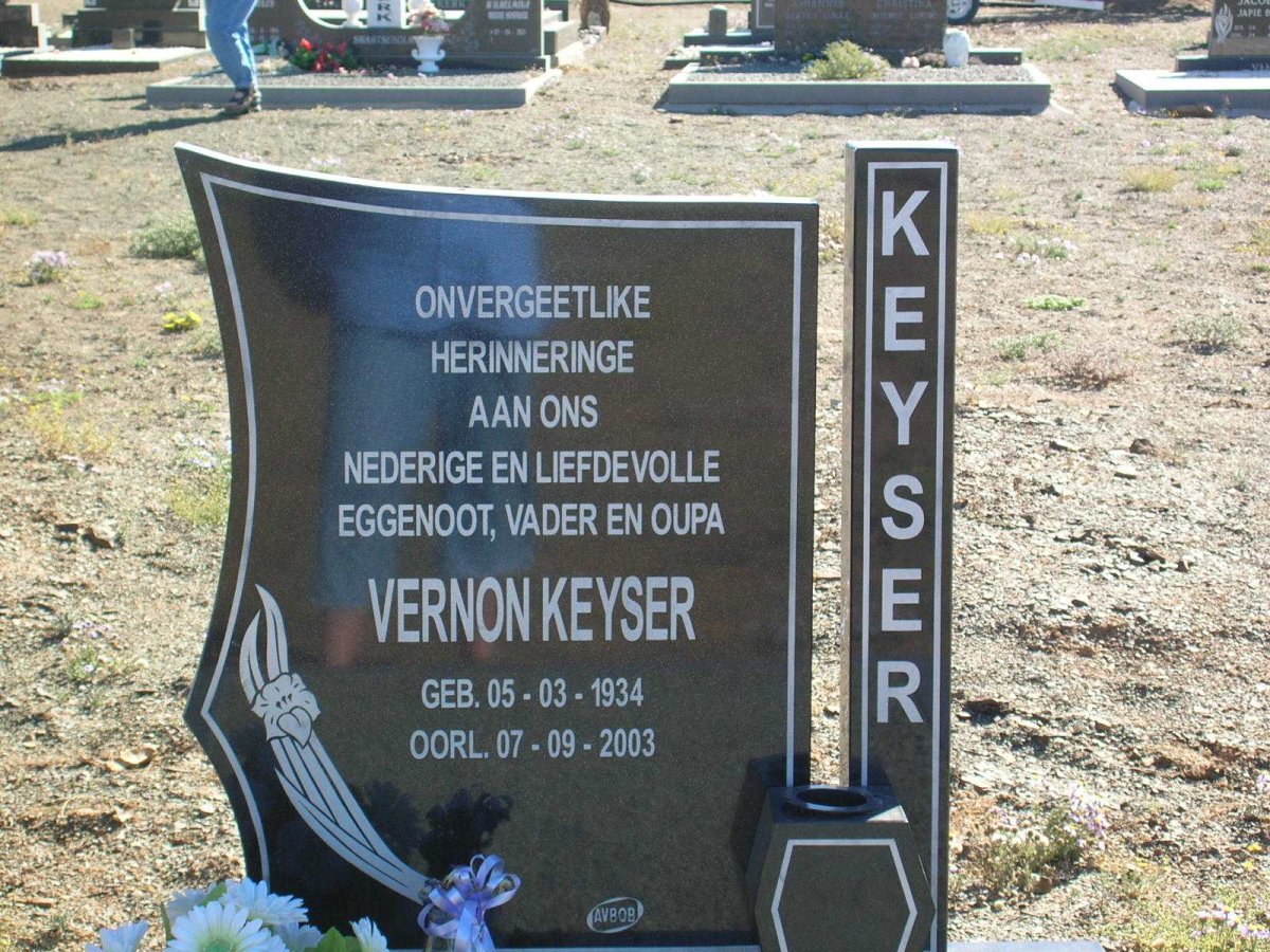 KEYSER Vernon 1934-2003