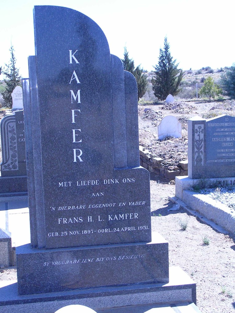 KAMFER Frans H.L. 1897-1951