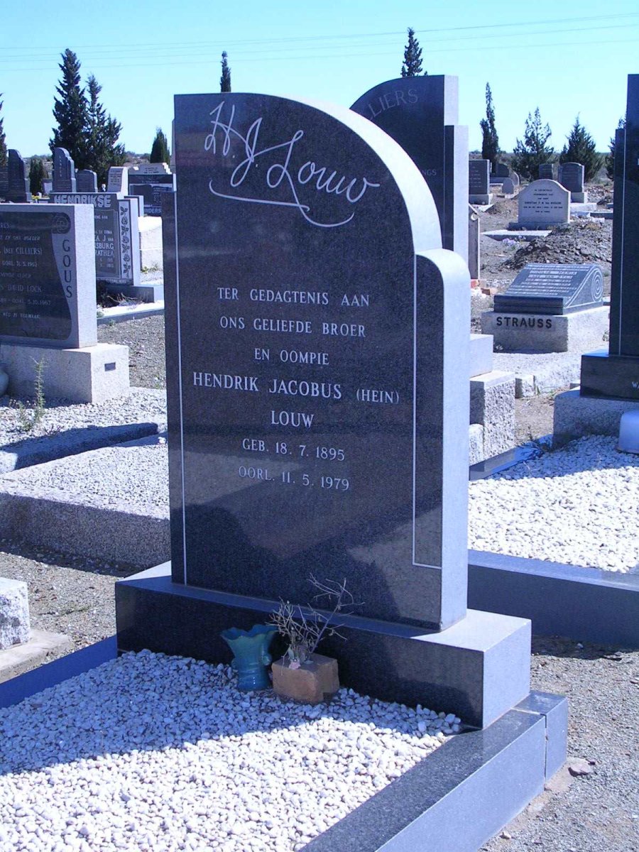 LOUW Hendrik Jacobus 1895-1979