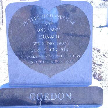 GORDON Donald 1907-1974