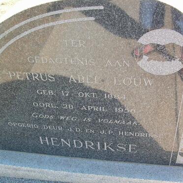 HENDRIKSE Petrus Abel Louw 1884-1958