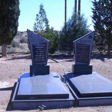 BURGER Willem P. 1889-1981 &amp; Christina A.S. LOUW 1891-1968