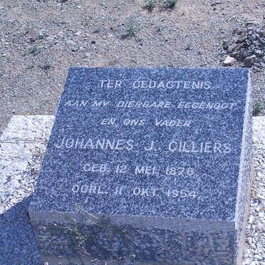 CILLIERS Johannes J. 1878-1954