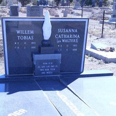 LIEBENBERG Willem Tobias 1905-1990 &amp; Susanna Catharina WALTERS 1903-1998