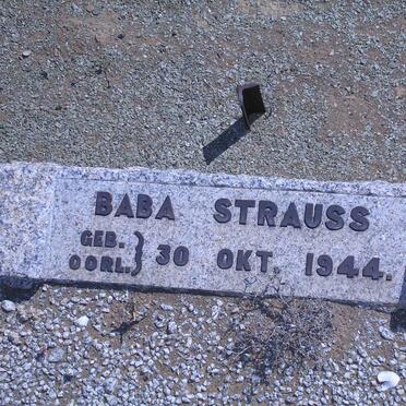 STRAUSS Baba 1944-1944
