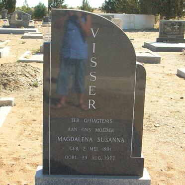 VISSER Magdalena Susanna 1891-1977