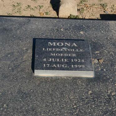 KOTZE Mona 1924-1999