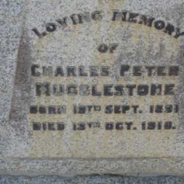 MUGGLESTONE Charles Peter 1891-1918
