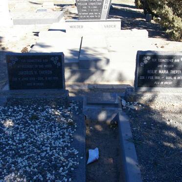 THERON Jakobus H. 1888-1959 &amp; Heilie Maria 1901-1981 :: THERON J. 1940-1993
