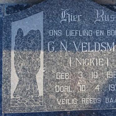 VELDSMAN G.N. 1966-1970