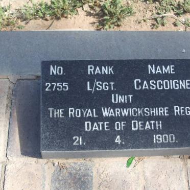 CASCOIGNE  -1900