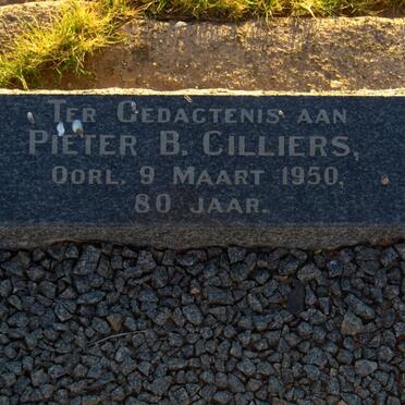 CILLIERS Pieter B. -1950