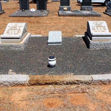 GERMISHUYS Jacobus E.L. 1884-1947 &amp; Jacoba P. 1884-1957