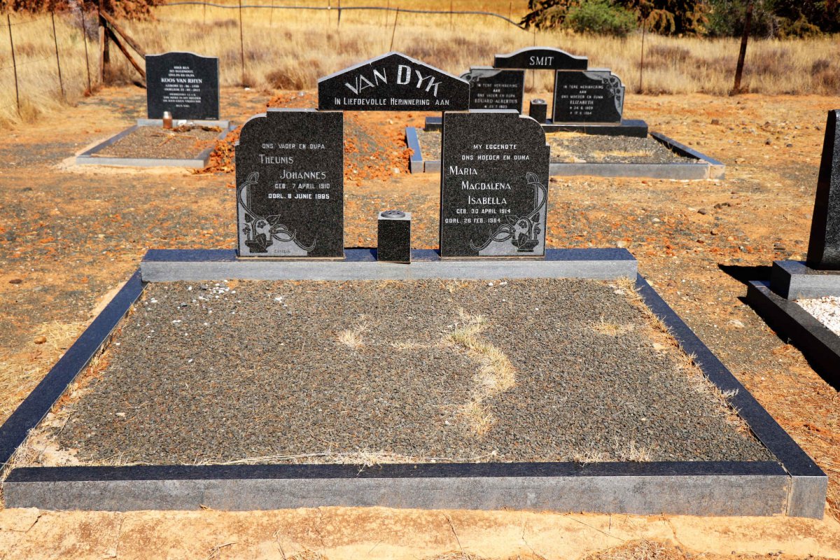 DYK Theunis Johannes 1910-1995, van & Maria Magdalena Isabella 1914-1984