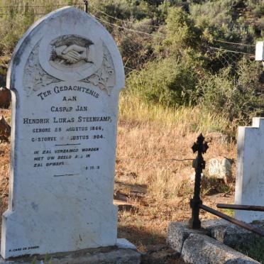 STEENKAMP Casper Jan Hendrik Lukas 1866-1904 :: STEENKAMP Harriet Sophia nee LOUW 1868-1893