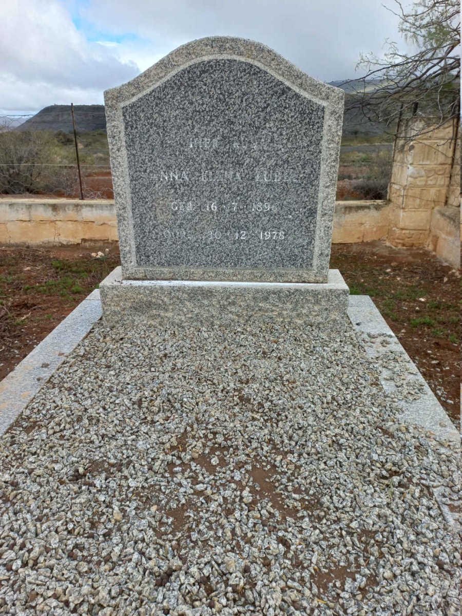 LUBBE Anna Elena 1896-1978