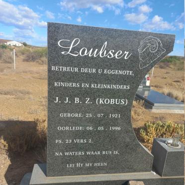 LOUBSER J.J.B.Z. 1921-1996