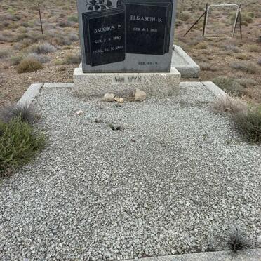 WYK Jacobus P., van 1893-1961 &amp; Elizabeth S. 1921-