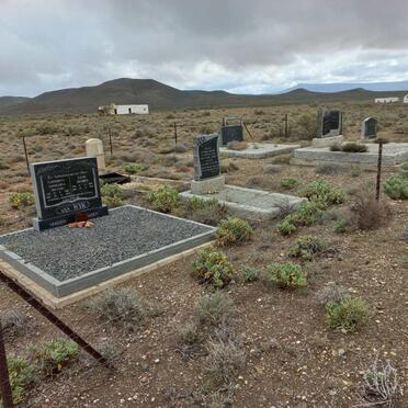 Northern Cape, CALVINIA district, Vogel Fontein 923, Voëlfontein, farm cemetery