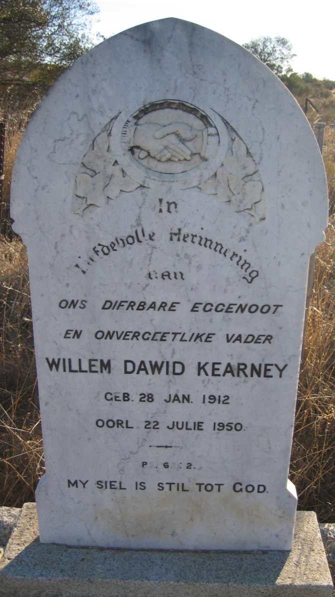 KEARNEY Willem Dawid 1912-1950
