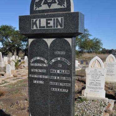 KLEIN Max -1922