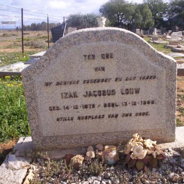 LOUW Izak Jacobus 1879-1946