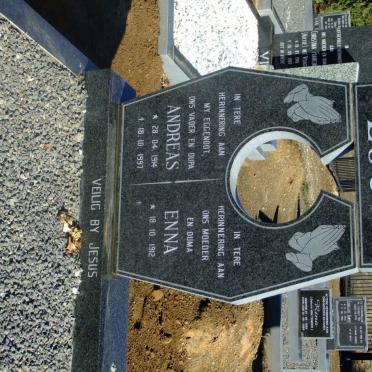 LOUW Andreas 1914-1997 &amp; Enna 1912-