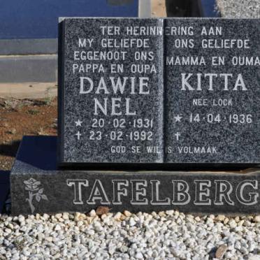 NEL Dawie 1931-1992 &amp; Kitta LOCK 1936-