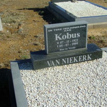NIEKERK Kobus, van 1922-1999