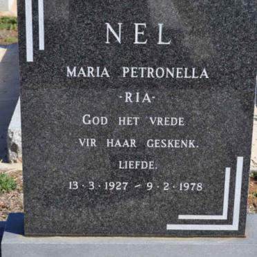 NEL Maria Petronella 1927-1978