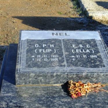 NEL O.P.H. 1937-2006 &amp; E.S.C. 1940-