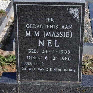 NEL M.M. 1903-1986