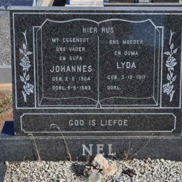 NEL Johannes 1904-1983 &amp; Lyda 1917-