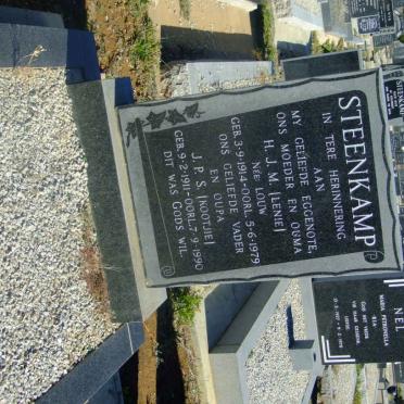 STEENKAMP J.P.S. 1911-1990 &amp; H.J.M. LOUW 1914-1979