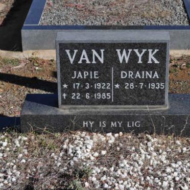 WYK Japie, van 1922-1985 &amp; Draina 1935-